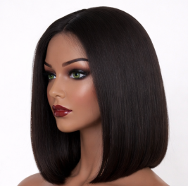 Perruque Bob 5×5 Lace – Virgin Hair 100% Naturel – Livraison 48h France – Image 3