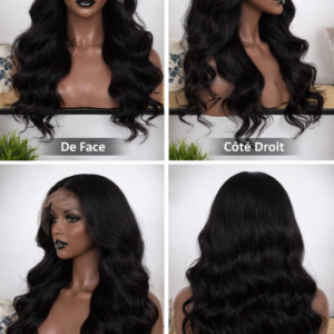 Perruque Lace Front 13×4 Body Wave – Virgin Hair 100% Naturel – Dès 145 €