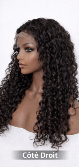 Perruque 4×4 Lace Closure Double Drawn Curly – 100% Humain Premium – Dès 265 € – Image 4