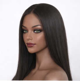 Perruque Lace Front 13×4 Lisse – 100% Cheveux Humains Naturels – Livraison France – Des 130 € – Image 2