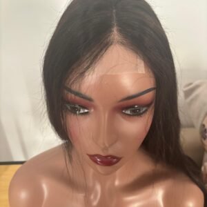 13*4 Perruque lisse Virgin Hair de 1er qualité