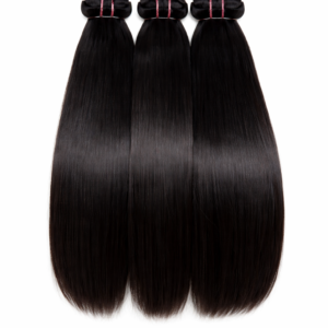 Bundle Mèche Lisse Double Drawn – 100% Cheveux Humains – Tissage France