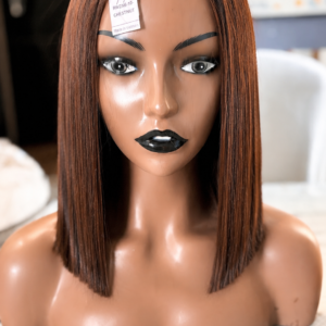 Perruque Bob Lace Front – Chestnut | 2x6 | 10 pouces